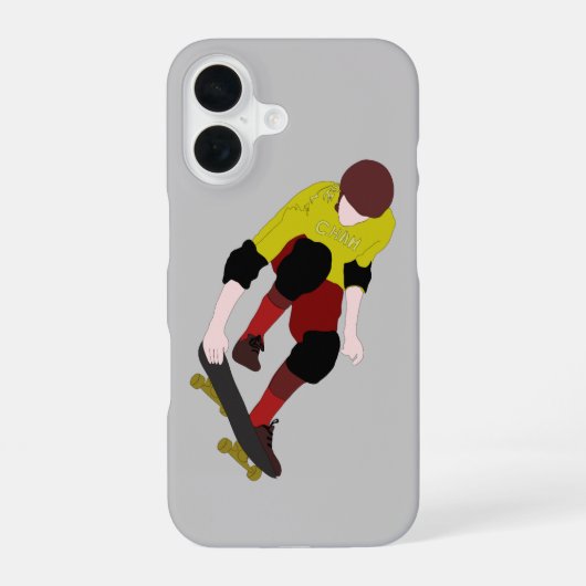 Skater iPhone 16 Hoesje (Achterkant)