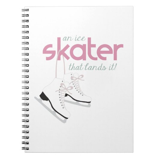 Skater Lands it Notitieboek (Voorkant)