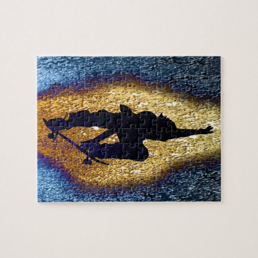 Skater Legpuzzel (Horizontaal)