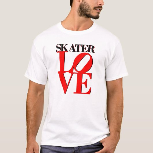 Skater Love T-shirt (Voorkant)