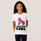 SKATER MEISJE KINDER T-SHIRTS (Voorkant volledig)