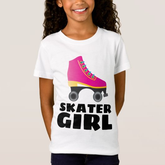SKATER MEISJE KINDER T-SHIRTS (Voorkant)