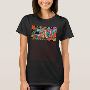 Skater Meisje Kleding Esthetische Japanse Stijl Sk T-shirt