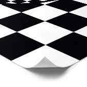 Skater Meisje Supergirl Harten S-Shield Poster (Hoek)