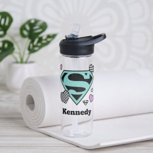 Skater Meisje Supergirl Harten S-Shield Waterfles