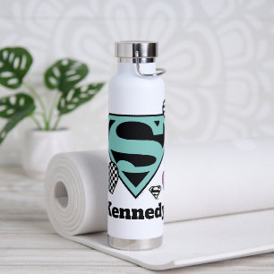 Skater Meisje Supergirl Harten S-Shield Waterfles