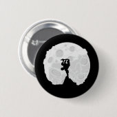Skater Moon Ronde Button 5,7 Cm (Voorkant /achterkant)