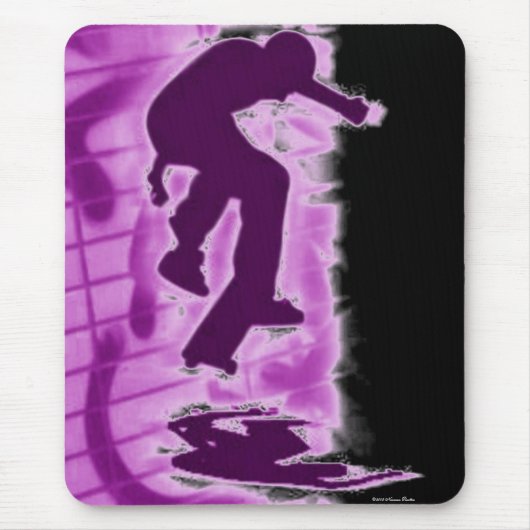 Skater Mousepad Muismat (Voorkant)