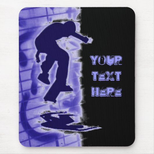 Skater Mousepad Muismat (Voorkant)
