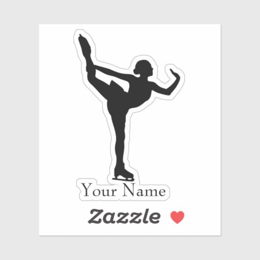 Skater naam sticker (Vel)