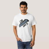 Skater op het skateboard van het hoofd t-shirt (Voorkant volledig)
