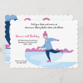 Skater op uitnodiging van Ice (Voorkant / Achterkant)