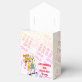 Skater Park Leuk Meisje Verjaardagsfeest Bedankdoosjes (Geopend)