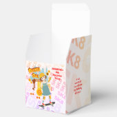 Skater Park Leuk Meisje Verjaardagsfeest Bedankdoosjes (Geopend)