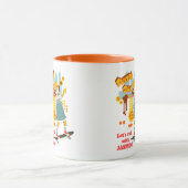 Skater Park Leuk Meisje Verjaardagsfeest Mok (Midden)