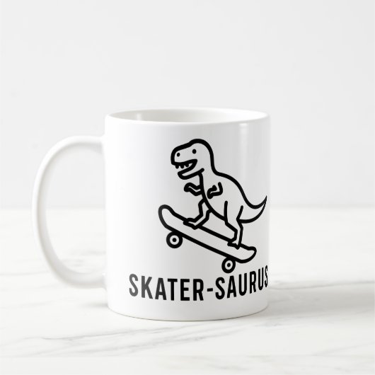 Skater-Saurus Koffiemok (Links)