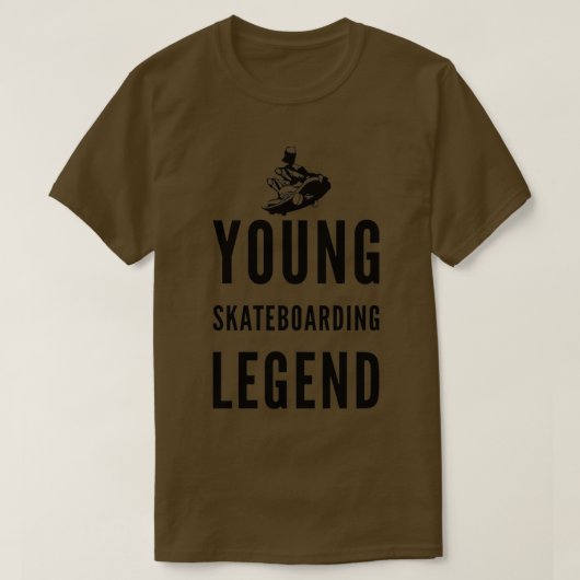 Skater Sayings Skateboard Skateboarding Gift Ideas T-shirt (Design voorkant)