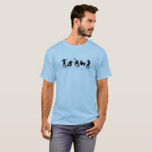 Skater Silhouettes T-shirt (Voorkant volledig)