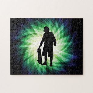 Skater; Skateboard Legpuzzel
