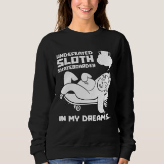Skater Skateboarding Skateboarder Skateboard Sloth Trui