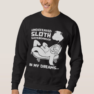 Skater Skateboarding Skateboarder Skateboard Sloth Trui
