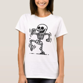 “Skater Skull – Ride or Die Skelet” T-shirt