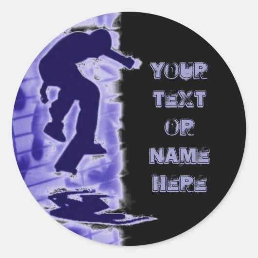 Skater Sticker (Voorkant)