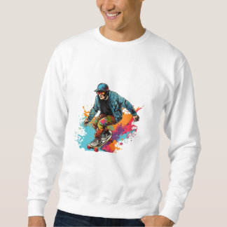 skater sweatshirt Skateboarden  T-Shirt,