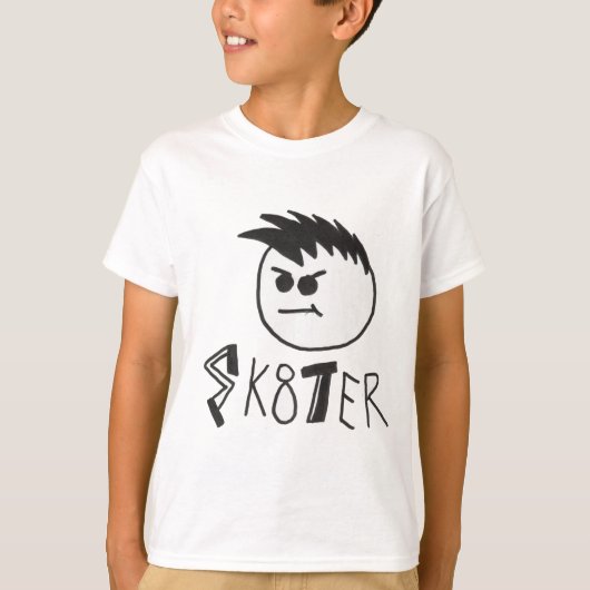 Skater T-shirt (Voorkant)