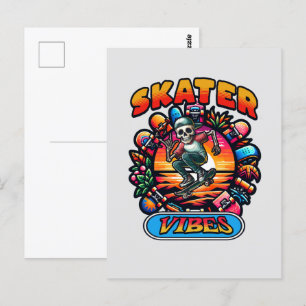 SKATER VIBES! BRIEFKAART