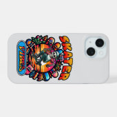 SKATER VIBES! iPhone 15 CASE (Achterkant horizontaal)