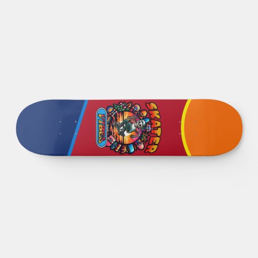 SKATER VIBES! PERSOONLIJK SKATEBOARD (Horizontaal)