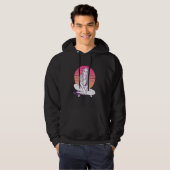 Skater voor Meisjes Skateboard Hoodie (Voorkant volledig)