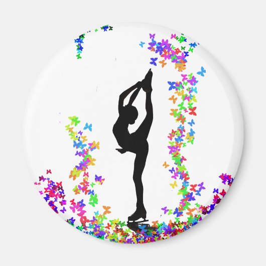 skaterbielmann magneet (Voorkant)