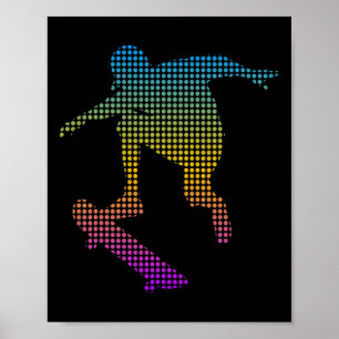 Skaterboard Street Skateboarden Longboard Skateboa Poster