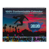 Skaterboarder Slang  Kalender (Hoes)