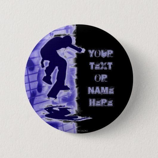 SkaterButton Ronde Button 5,7 Cm (Voorkant)