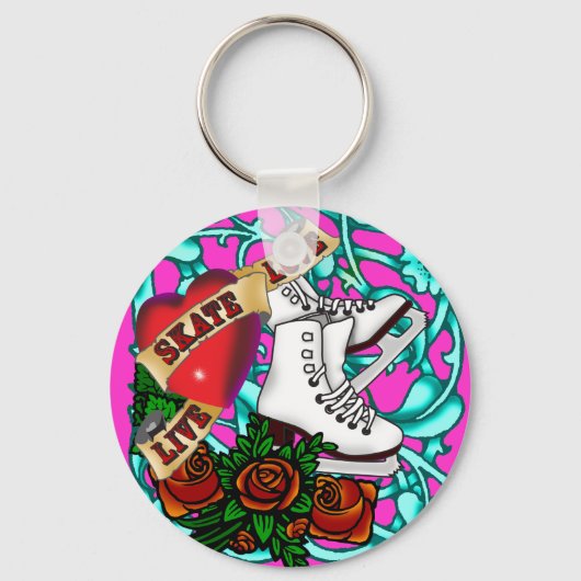 SkaterGirl Sleutelhanger (Voorkant)