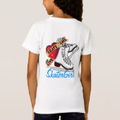 SkaterGirl Tattoo T-Shirt (Achterkant)