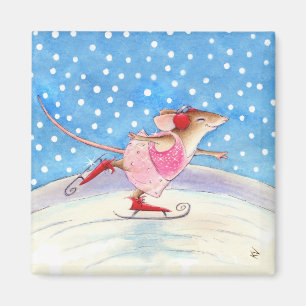 Skatermagneet, muis magneet