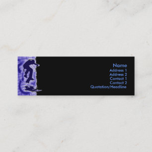 Skaterprofielkaart Mini Visitekaartje