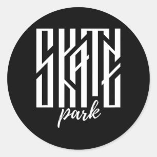 Skaters Die Leuk Fun Pro Skateboarden Leven Cadeau Ronde Sticker