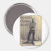 Skaters gaan Schaats... Magneet (Voorkant / Achterkant)