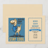 Skaters Gonna Schaats Kaart (Voorkant / Achterkant)