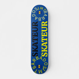 SKATEUR 7 3/4" Skateboard Deck