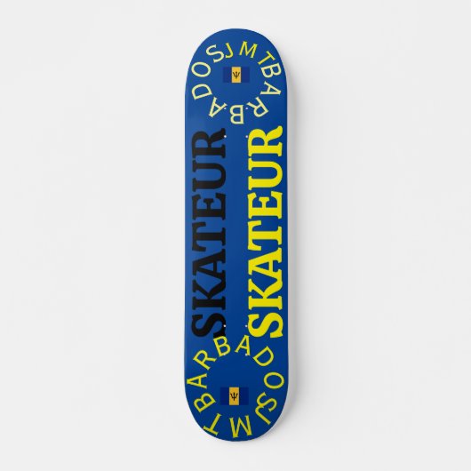 SKATEUR 7 3/4" Skateboard Deck (Voorkant)