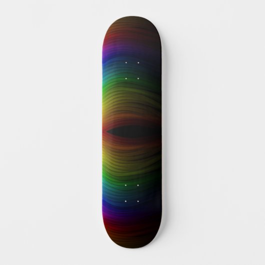 Skatewave Realms – Gradiënt Beweging Persoonlijk Skateboard (Voorkant)