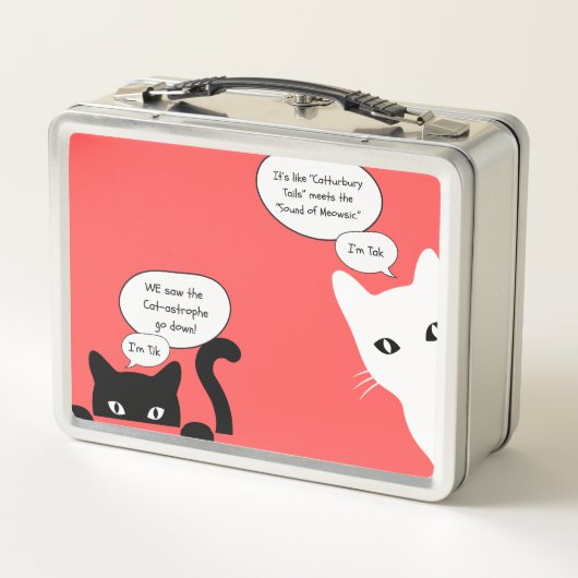 Skatey Cat Lunch Box (Achterkant)