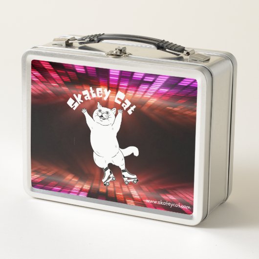 Skatey Cat Lunch Box (Voorkant)