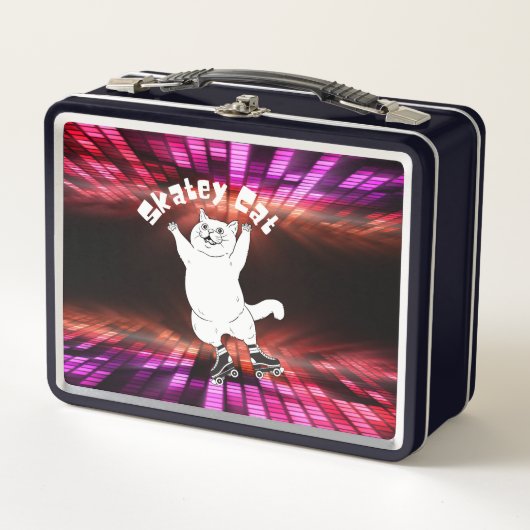Skatey Cat Lunch Box (Voorkant)